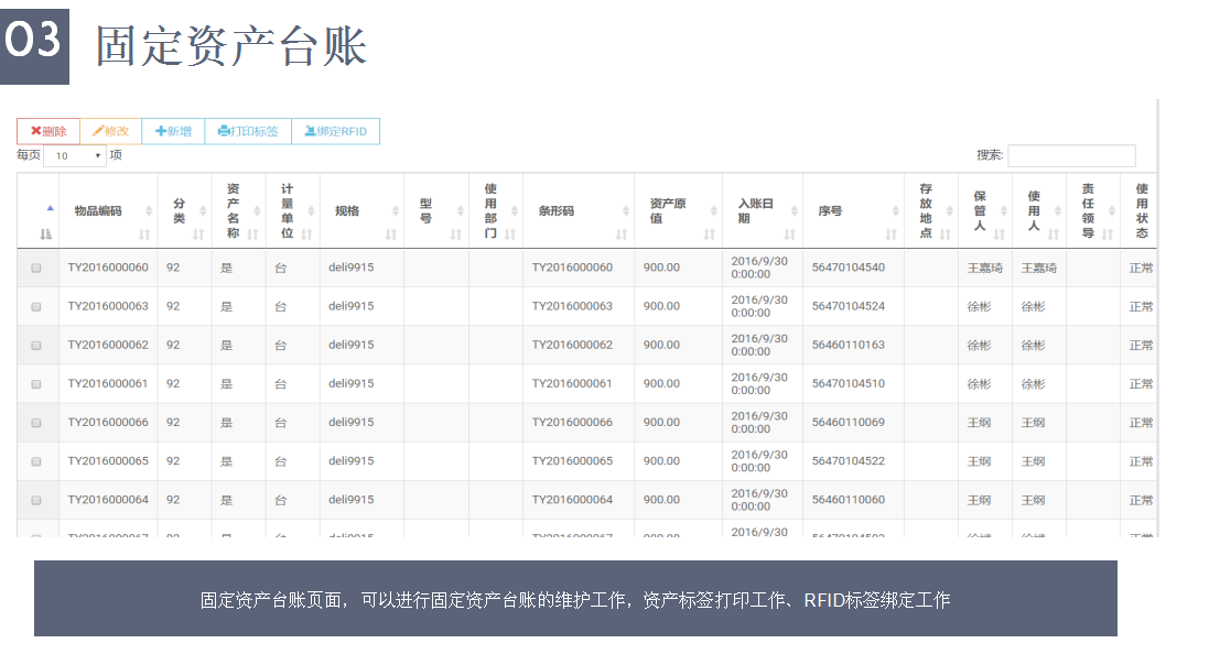 固定資產(chǎn)臺(tái)賬
